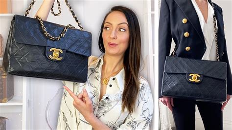 chanel jumbo outfit|chanel jumbo flap unboxing.